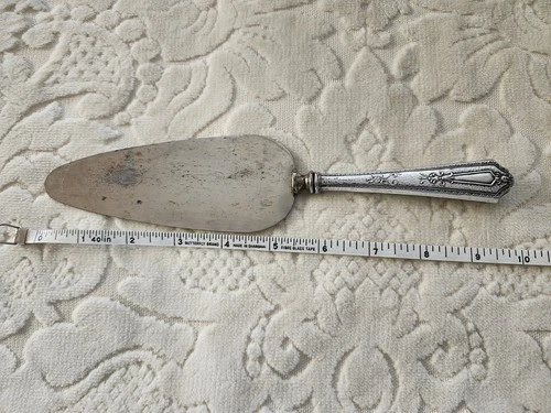 Sterling Silver .925 Wedding Cake Knife narrow 9 3/4"