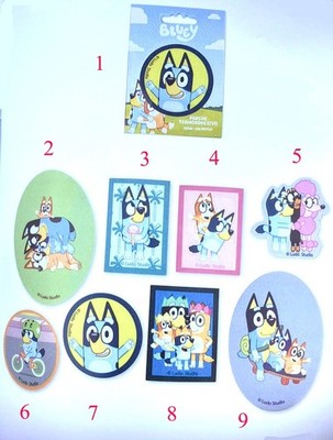 Bluey   - Aufnäher Bügelbild Aufbügler Applikationen Patch Bingo