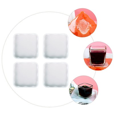  4 Pcs Formen Für Epoxidharz Resin Gießformen Aus Kunstharz Epoxidharzform