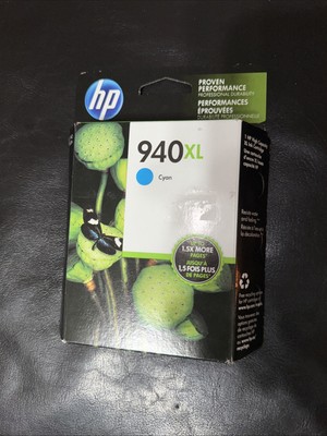GENUINE HP 940XL Cyan Ink Cartridge (C4907AN) Expired (WTF2)