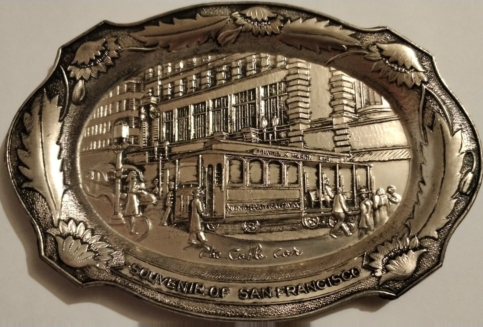 1950s Souvenir San Francisco Cable Car Powell & Mason Municipat Railway Vintage