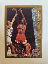1992-93 Fleer League Leader Michael Jordan #238 Chicago Bulls 