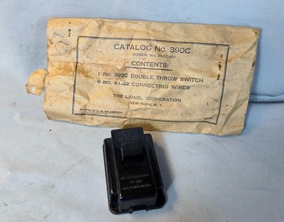 LIONEL POSTWAR 390C SLIDE CONTROLLER SWITCH - EX, MULTIPLE AVAILABLE