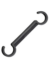 80 Pack Black Large Poly Folding Clip to connect Poly Chairs by Chivari