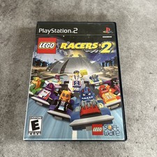 PS2 LEGO Racers 2 Sony Black Label 2001 NO Manual Tested Works