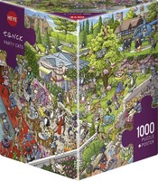 Party Cats Puzzle 1000 Teile | Birgit Tanck | Deutsch | Spiel | 29838 | 2017