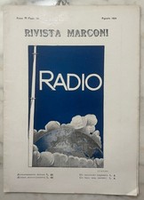 Very Rare Guglielmo Marconi Magazine August 1924 Issue 74