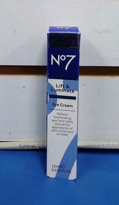 No7 Lift & Luminate Triple Action Eye Cream - 0.5 oz
