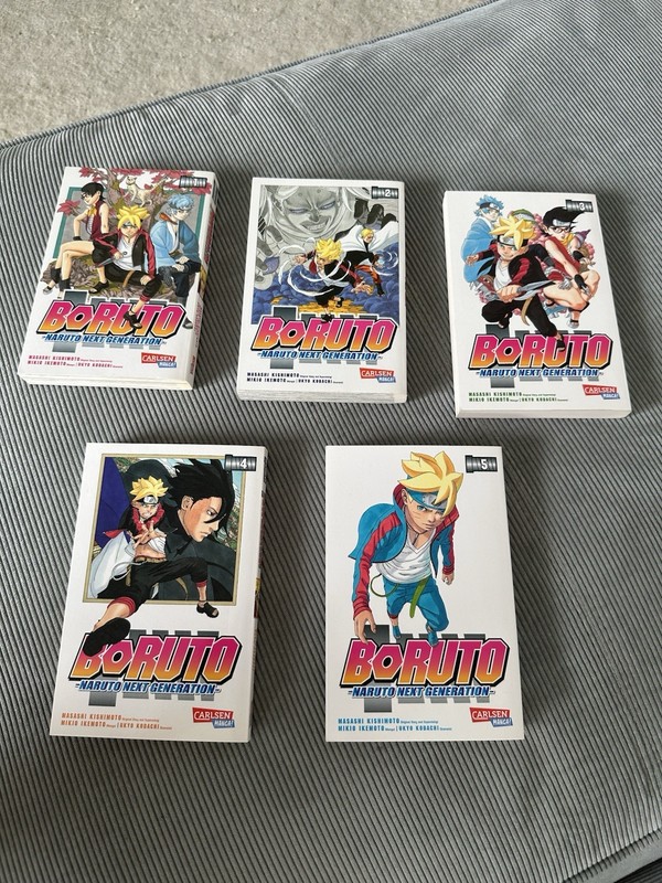 Boruto 1-5 German | Carlsen Manga | Naruto Next Generations