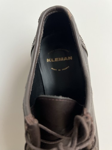 Kleman Padror Brown Leather Men’s Shoes EU Size 42 UK Size UK 8 Ex Display - Picture 4 of 7