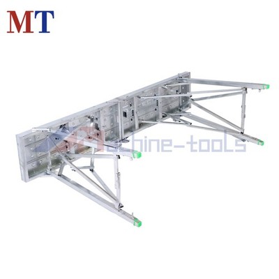 1.6m Portable Scaffold Work Platform Folding Ladder Aluminum Scaffolding