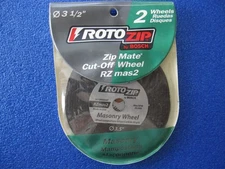 ROTOZIP RZMAS2 SILICON CARBIDE MASONRY CUT OFF WHEEL