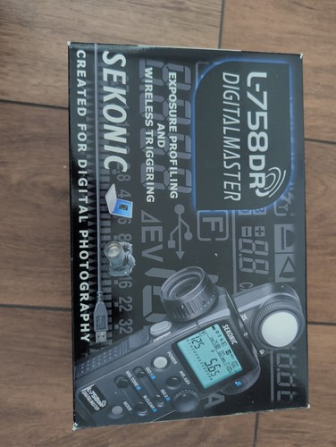 Sekonic L-758DR DigitalMaster Light Meter (Open Box)