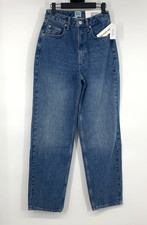 Urban Outfitters BDG Jeans Womens Size 27 High Rise Baggy Blue Denim NWT