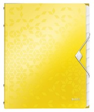 Leitz A4 Divider Book, Holds Up to 200 Sheets, Integrated Index with 12 Compartm