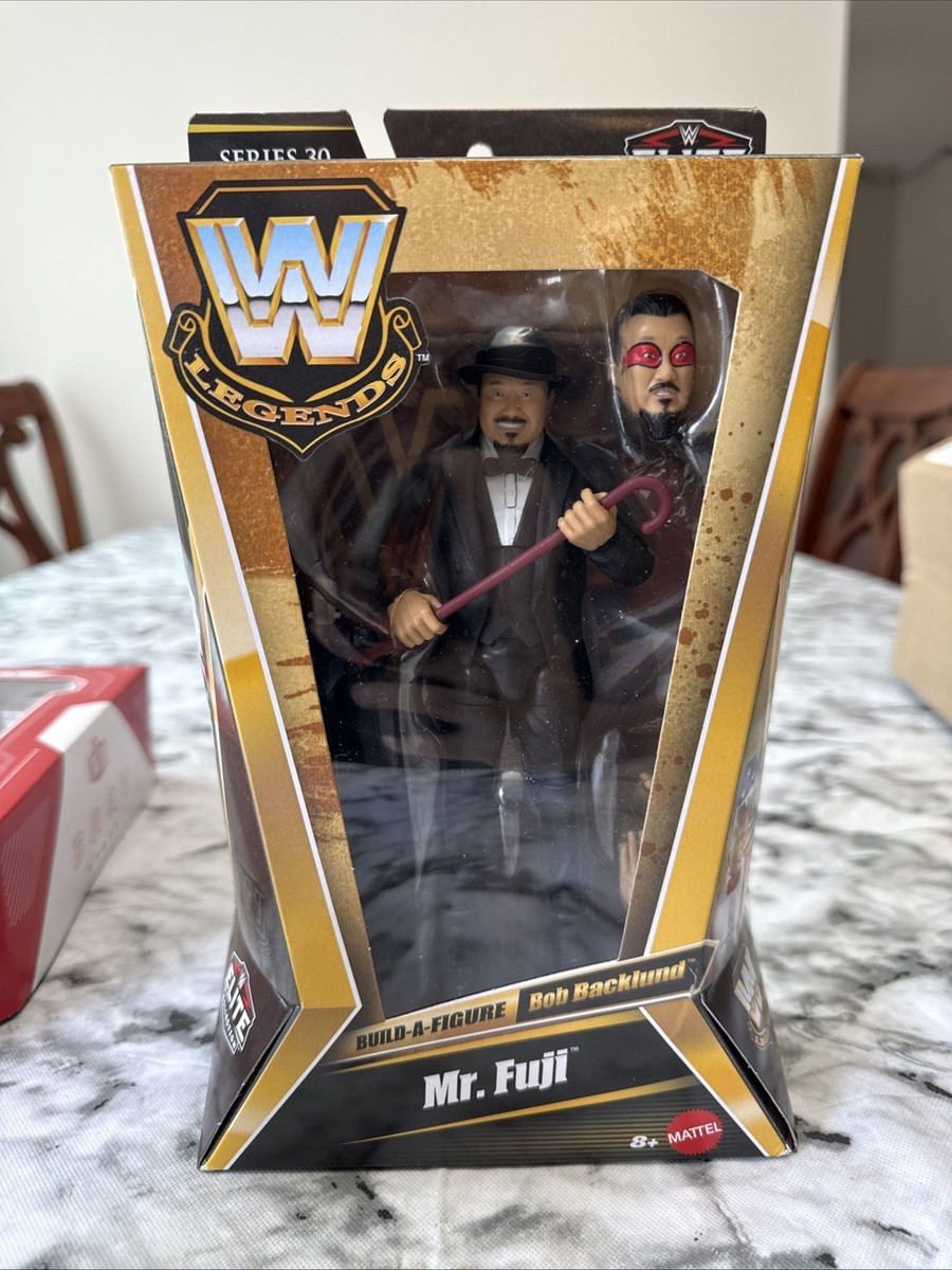 WWE Legends Elite Collection Mr. Fuji Collectible Action Figure | eBay