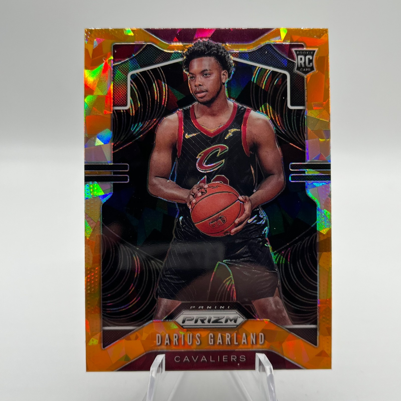 2019-20 Panini Prizm Rookie Orange Ice Prizm Darius Garland #288 Rookie RC