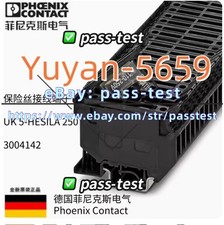 10 PCS NEW UK 5-HESILA 250 3004142 Fused Wiring Terminals#B915H CL#pass
