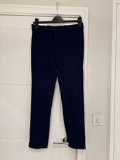 Ralph Lauren Navy Tailored Trousers Size UK 10 Chic Smart Perfect Condition