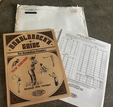 VINTAGE 1982 DUPONT DE NEMOURS HANDLOADERS GUIDE ORIGINAL ENVELOPE & DATA