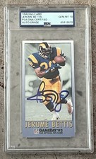 Jerome Bettis Cards, Rookie Cards and Autographed Memorabilia Guide 19