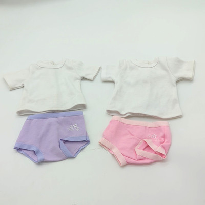 Emily Rose 18 Inch Doll Clothes 4-Piece Basics Undershirt Panties 2 Sets