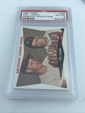 1960 Topps Set-Break #429 Fox -Kuenn American League Kings PSA 8 NM-MT