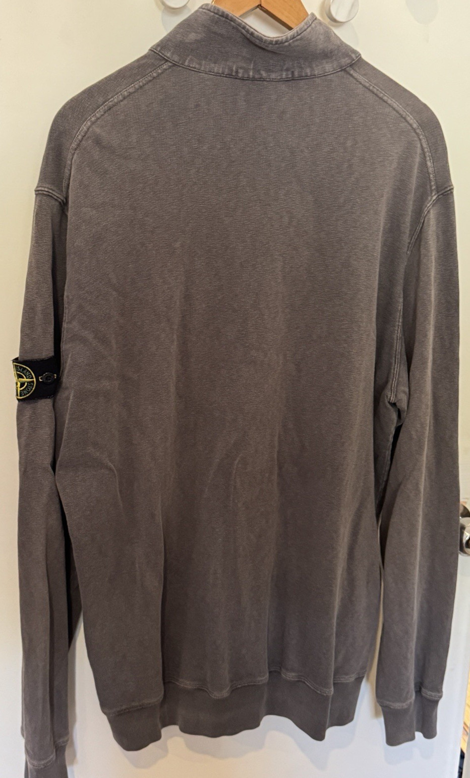 Vintage Stone Island Long Sleeve Cardigan Sweater XXL/XXXL With SI Badge thumbnail 9