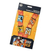 Disney Store Japan Mickey & Friends Anstecker Mit Lanyard-Starter-Set Datum