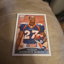 2009 Topps Kickoff Knowshon Moreno RC #130 Denver Broncos