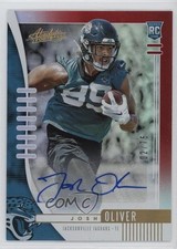 2019 Panini Absolute Rookie Red Spectrum Signatures 2/75 Josh Oliver Auto 1d4
