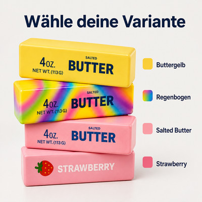 Butter Squishy Quetschspielzeug    Verschiedene Farben