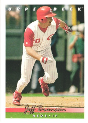#ad 1993 Upper Deck #642 Jeff Branson Cincinnati Reds $0.99