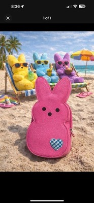 💖Bath & Body Works 2026 Peeps PINK MARSHMALLOW Bunny Mini