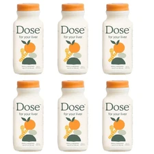 6 PACK  DOSE For Your Liver Support Supplement Cleanse Fatty Enzyme Function 2oz
