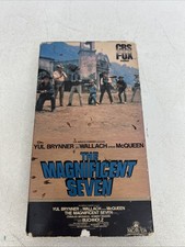 The Magnificent Seven- 1960 Yul Brynner, Steve McQueen VHS