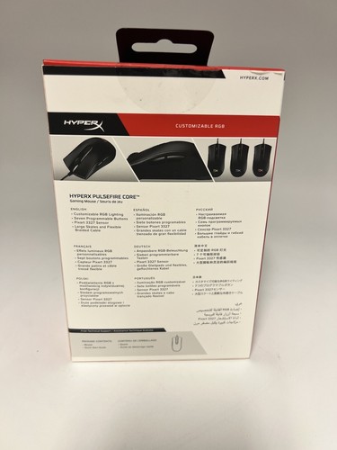 HyperX Pulsefire Core - Gaming Mouse (Black) - Picture 8 of 24