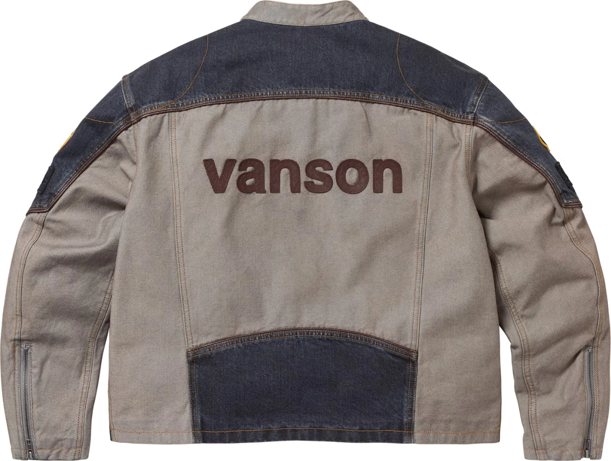 Supreme x Vanson Leathers Cordura Cotton Jacket 3colors SS25 | eBay