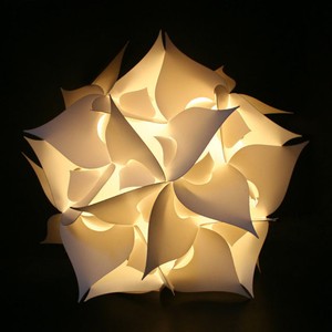 12 White Iq Puzzle Lamps Jasmine Petals With 12 Light Socket Cord Us Seller Ebay