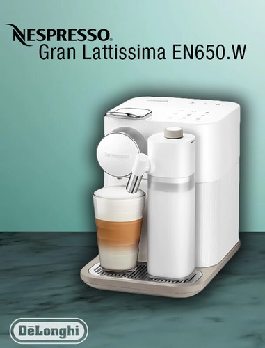 NESPRESSO DELONGHI EN 650.W GRAN LATTISSIMA Espresso Kapselmaschine white  weiss | eBay