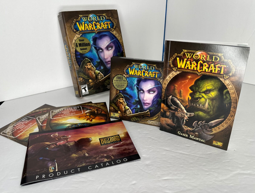 World of Warcraft and WoW Burning Crusade Expansion PC Game Lot - 9 Discs Total! - Picture 5 of 7