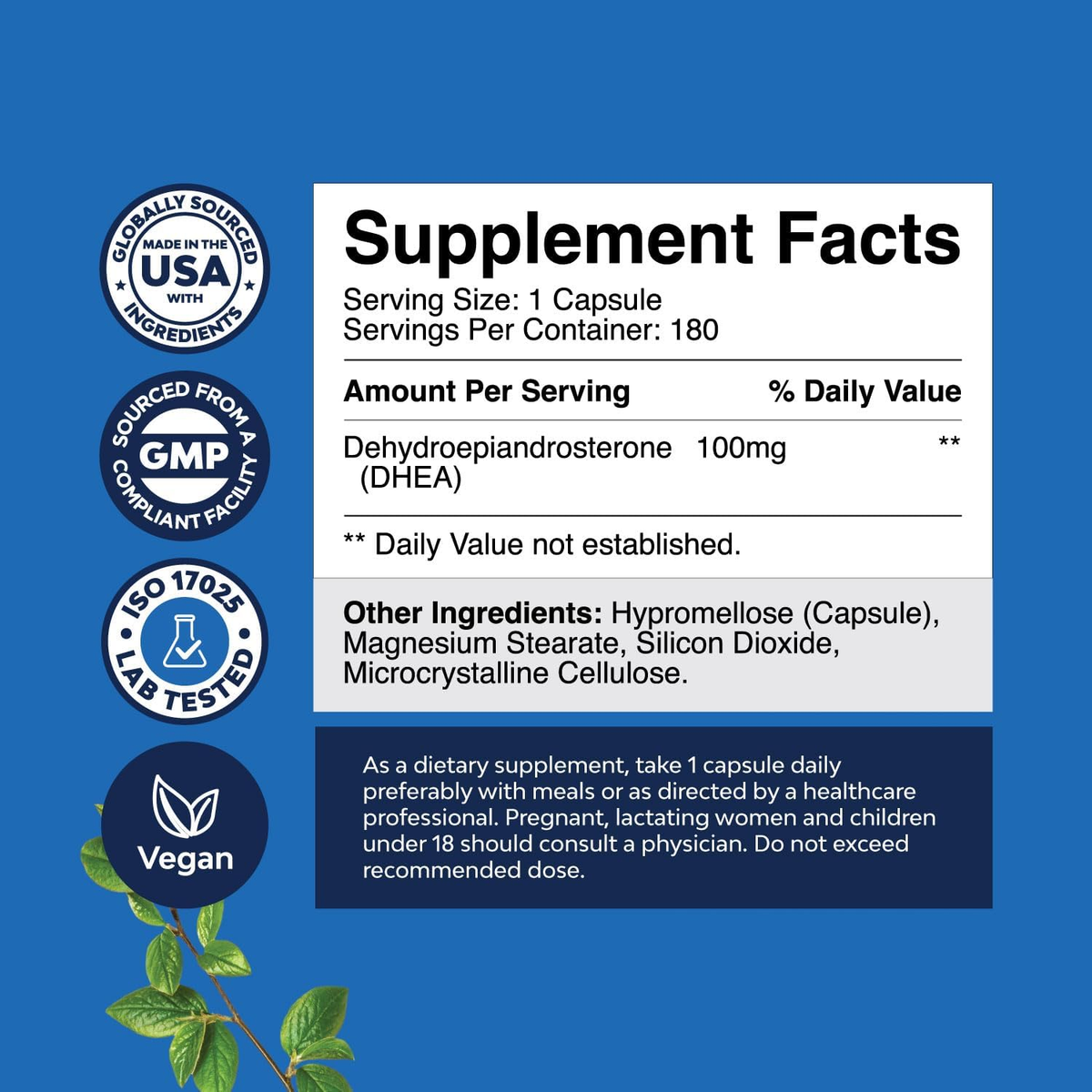 glutathione dhea 100Mg for Men and Women DSIP (Delta Sleep Inducing nutrient-dense Selection:1 Bottle