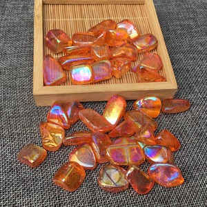 Titanium-Crystal-Tumble-Stone-Angel-Aura-quartz-Gravel-Healing-Reiki-50g