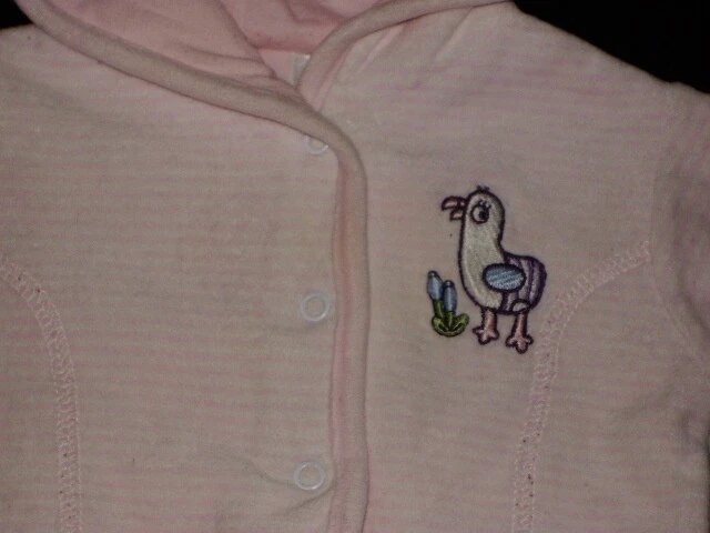 C&A Baby 2-er Set Strampelhose Hose Jacke Gr 68 Nicki Kombi - Bild 3 von 4