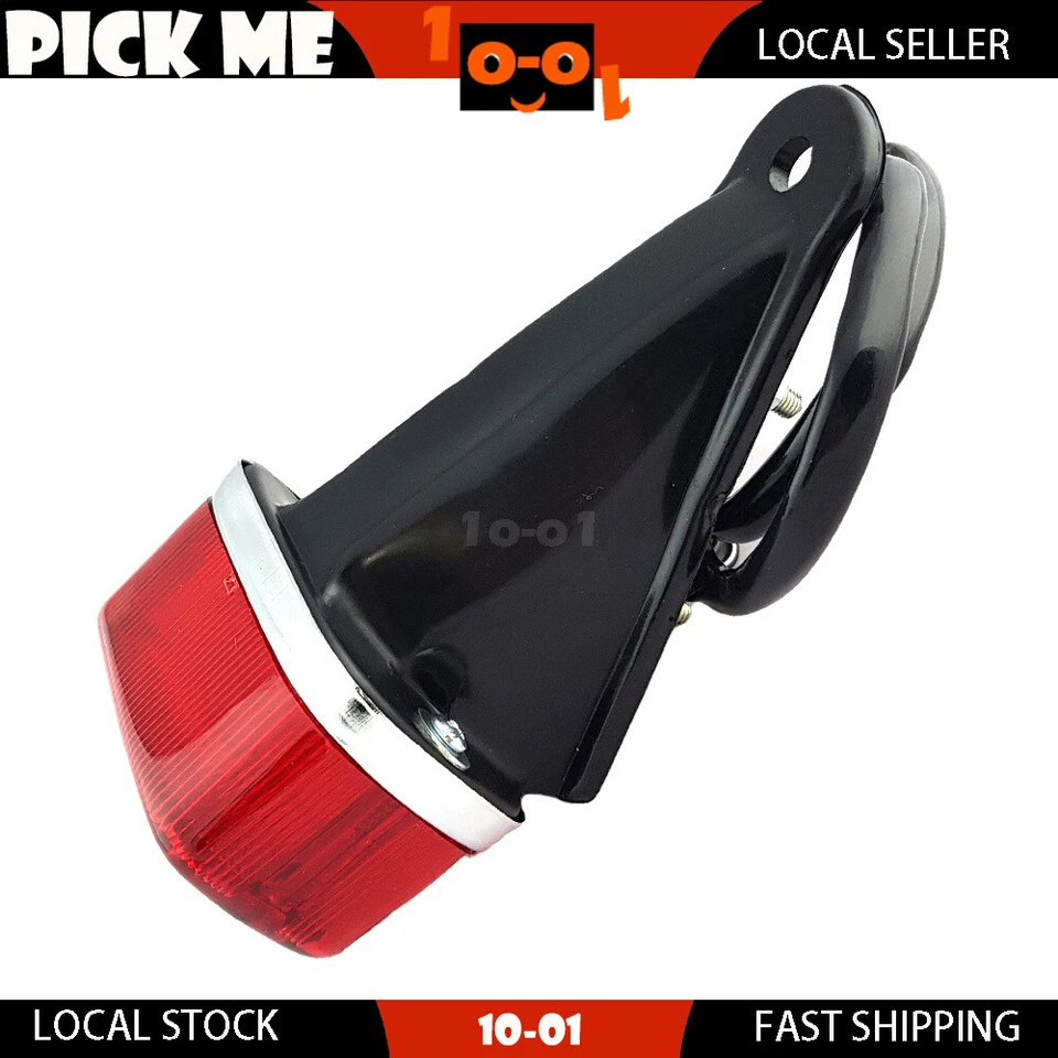 Conjunto de luz de freno trasera para motocicleta compatible con Yamaha IT465 1981 1982 Foto 3 de 3