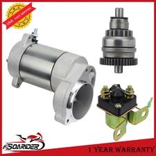 18331 Starter For Polaris ATV Xplorer 400 400L 4x4 1995-2002 with Relay&Bendix