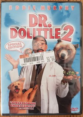 Dr. Dolittle 2 (DVD, 2001, Special Edition) Eddie Murphy New
