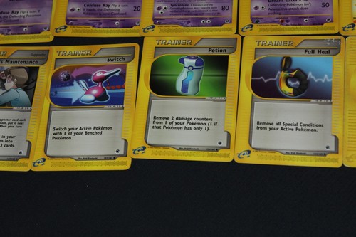 20 Pokemon Card Lot LP-DMG E-Reader Expedition(Reverse Holo Spearow Expedition+) - Picture 17 of 24