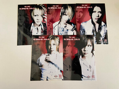 the Gazette Fotoset Reita Ruki Jrock Japan rare Dir en grey visual kei Aoi Uruha