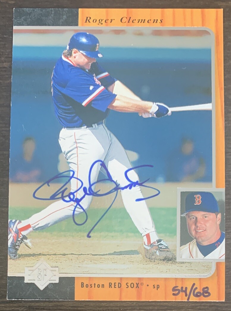 Roger CLEMENS🔥2000 SP Authentic Buyback Autograph AUTO 1996